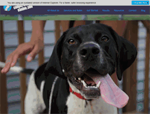 Tablet Screenshot of cooperationcanine.com